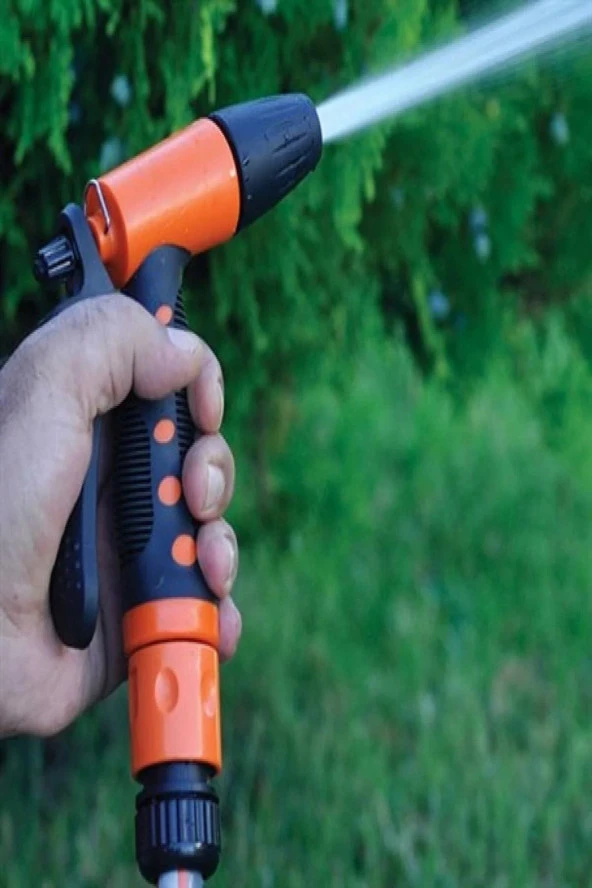 Moonshop Basınçlı Su Tabancası Tazyikli Oto Yıkama Ve Bahçe Sulama Tabancası Hortum Ucu Fıskiye ürün görseli 1