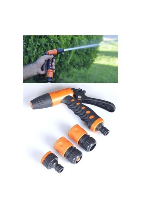 Moonshop 12+2 Set 4 Lü Set Otomatik Sulama Tabancası ürün görseli 1
