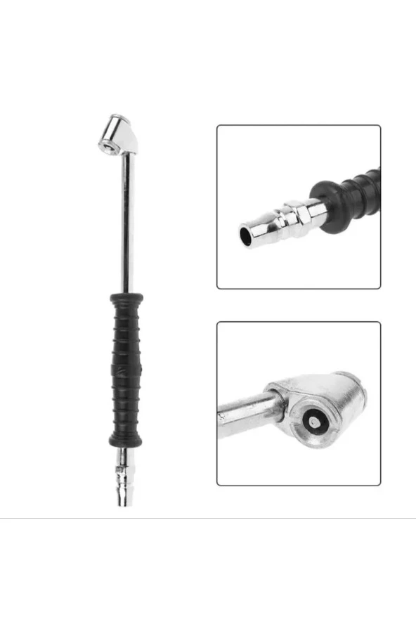 Moonshop Pro Hava Jakı Lastik Şişirme Hortum Girişli Profesyonel Lastik Hava Basma Aparatı ürün görseli 1
