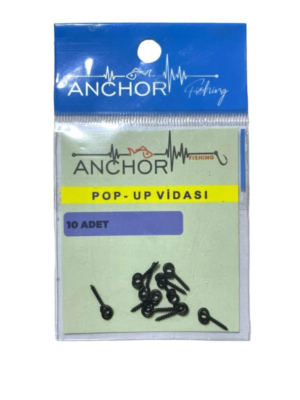 ANCHOR POP-UP VİDASI Paket İçi 10 Adet ürün görseli 1