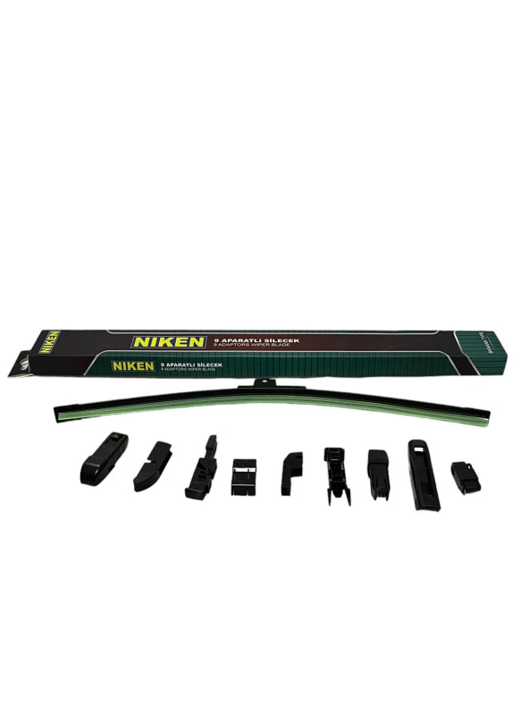 Niken 530 Mm. 9 Aparatlı Muz Tipi Universal Silecek ürün görseli 1