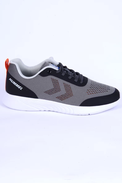 Hummel 900434-1549 Mipel Fileli Deri Detaylı Eva Taban Hafif Esnek Gri Günlük Unisex Spor Ayakkabı ürün görseli 1