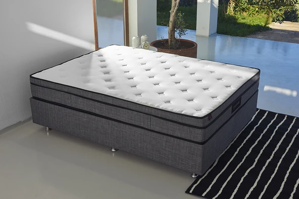 Niron Greypedic 160x200 cm Çift Kişilik Ultra Ortopedik Çok Sert Pedli Yatak ürün görseli 1