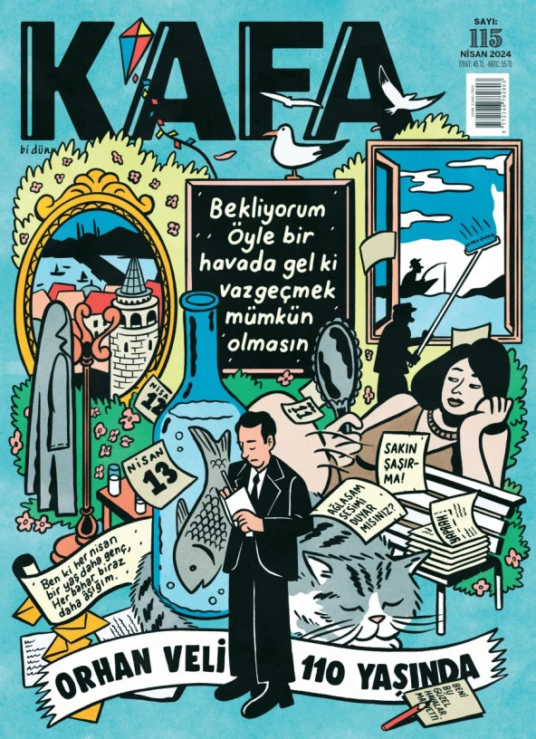 Kafa 115.Sayı Nisan 2024 ürün görseli 1