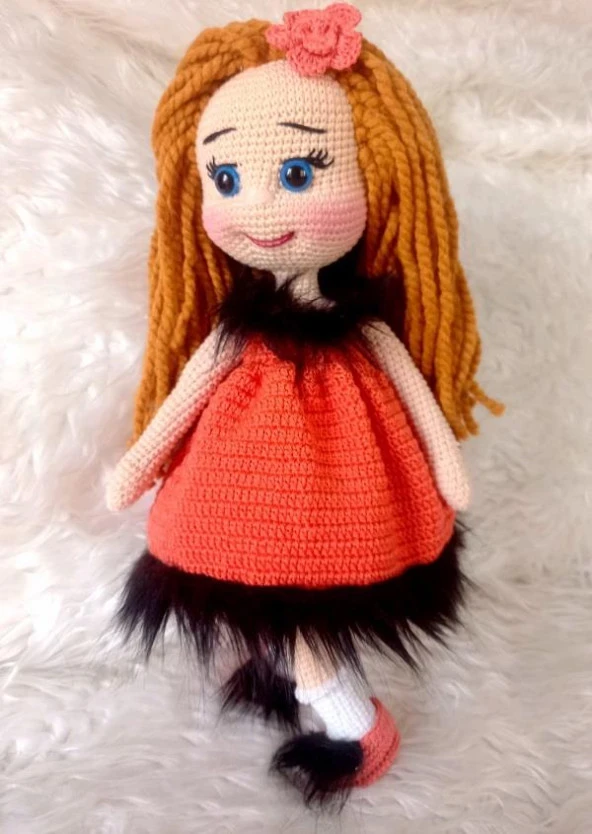 Şirin Hayal Bebek Amigurumi Organik Oyuncak ürün görseli 1