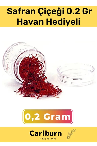 Premium Organik Özenle Toplanmış Dikkatle Ayrıştırılmış Safran Çiçeği 2 Gr - Havan ürün görseli 1