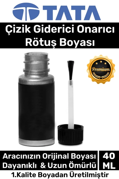 Özel Üretim Suya Dayanıklı Tata Marka Uyumlu Çizik Taş Izi Giderici Onarıcı 40ml Oto Rötuş Boyası ürün görseli 1