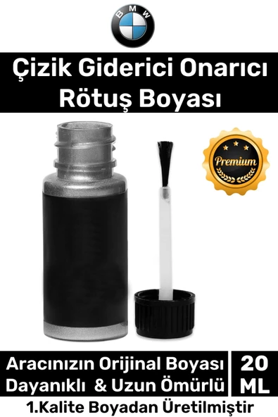 Özel Üretim Suya Dayanıklı Bmw Marka Uyumlu Çizik Taş Izi Giderici Onarıcı 20ml Oto Rötuş Boyası ürün görseli 1