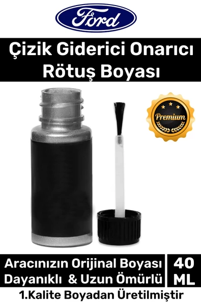 Özel Üretim Suya Dayanıklı Ford Marka Uyumlu Çizik Taş Izi Giderici Onarıcı 40ml Oto Rötuş Boya ürün görseli 1