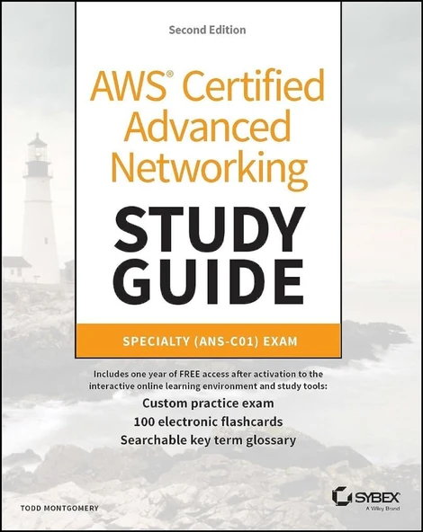 AWS Certified Advanced Networking Study Guide: Specialty (ANS-C01) Exam (Sybex Study Guide) 2nd Edition Montgomery ürün görseli 1