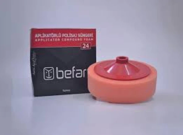 BEFAR 02402 TURUNCU VİD. PASTA SÜNGERİ 150MM ürün görseli 1