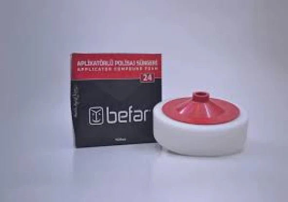 BEFAR 02401 BEYAZ  VİD. PASTA SÜNGERİ 150MM ürün görseli 1
