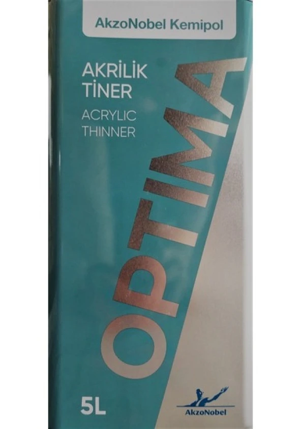 AKZO OPTİMA AKRİLİK TİNER YAVAŞ 5L ürün görseli 1