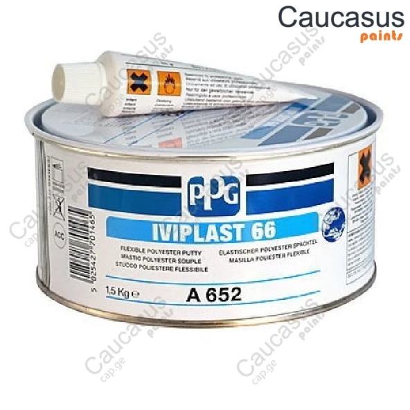 PPG A652 POLYESTER MACUN 1,5KG ürün görseli 1