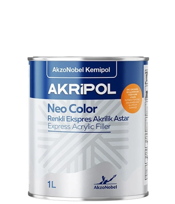 AKZO NEO AKRİLİK RENKLİ ASTAR KREMİT KIRMIZI 1/1 ürün görseli 1