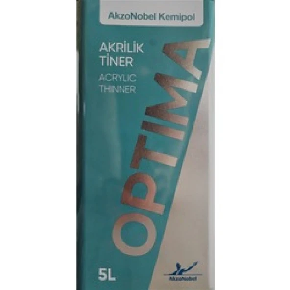 AKZO OPTİMA AKRİLİK TİNER HIZLI 5L ürün görseli 1