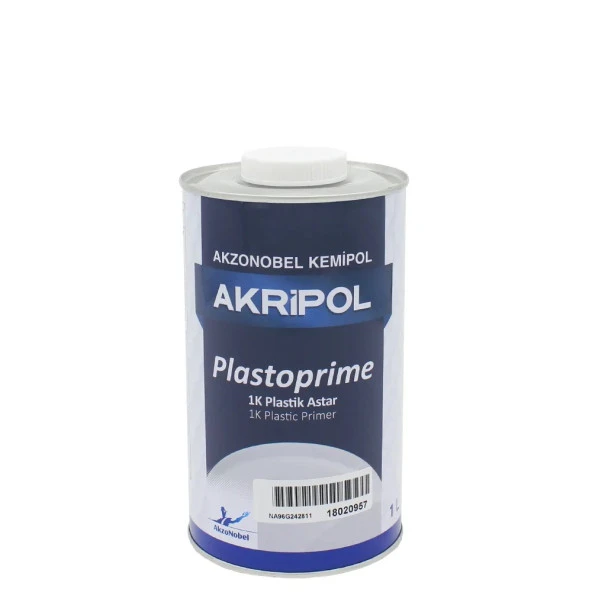 AKZO 1K PLASTİK ASTAR GRİ 1/1 ürün görseli 1