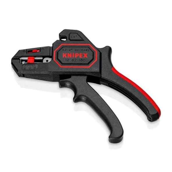 Knipex 1262180 Otomatik Kablo Sıyırıcı 180 mm ürün görseli 1
