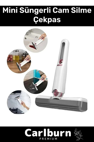 Özel Üretim Asma Delikli Taşınabilir Mini Tezgah Banyo Mutfak Lavabo Süngerli Cam Silme Çekpas ürün görseli 1