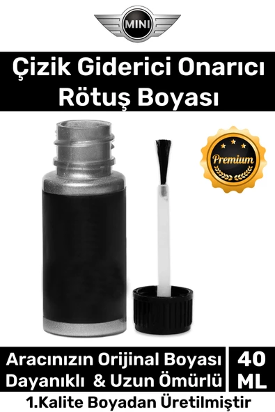 Özel Suya Dayanıklı Mini Cooper Marka Uyumlu Çizik Taş Izi Giderici Onarıcı 40ml Oto Rötuş Boyası ürün görseli 1
