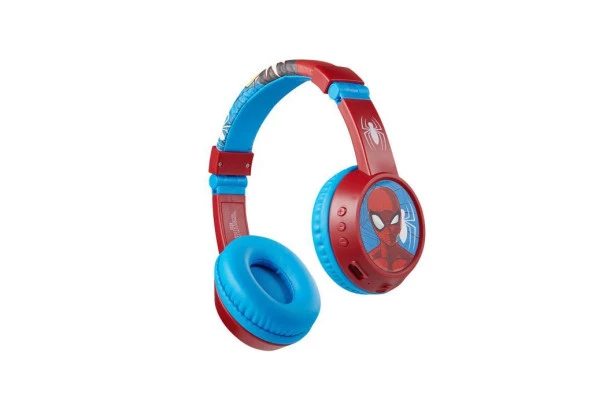 Marvel Spiderman Örümcek Adam Bluetooth Kulaklık Mikrofonlu Kablosuz Çocuk Kulaklığı Lisanslı MV-9938-SP ürün görseli 1