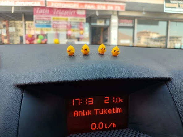 Otomobil Aksesuarı Dikiz Aynası Aksesuarı Dikiz Aynası Süsü Civciv Mini Set Civcivler ürün görseli 1