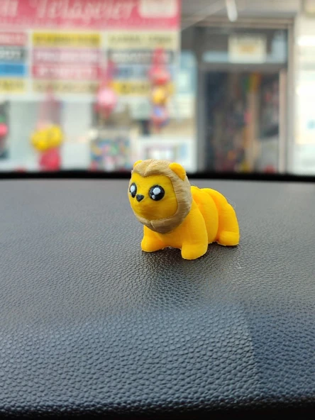Otomobil Aksesuarı Dikiz Aynası Aksesuarı Dikiz Aynası Süsü Sevimli Aslan Tiny Lion ürün görseli 1