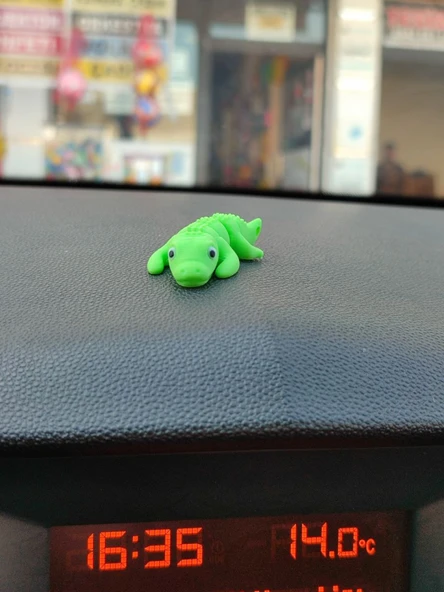 Otomobil Aksesuarı Dikiz Aynası Aksesuarı Dikiz Aynası Süsü Sevimli Timsah Tiny Alligator ürün görseli 1