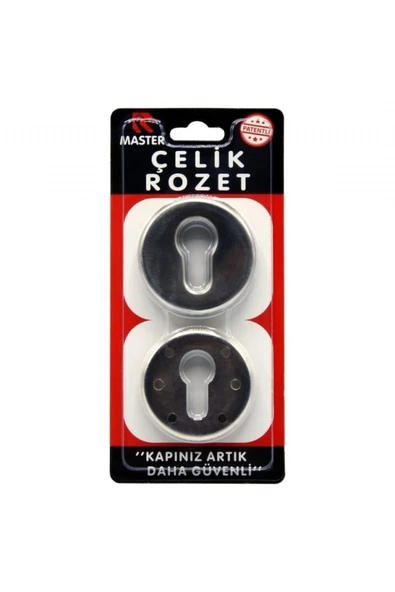 Master Çelik Rozet Blokajlı Güvenli Kapılar Saten ürün görseli 1