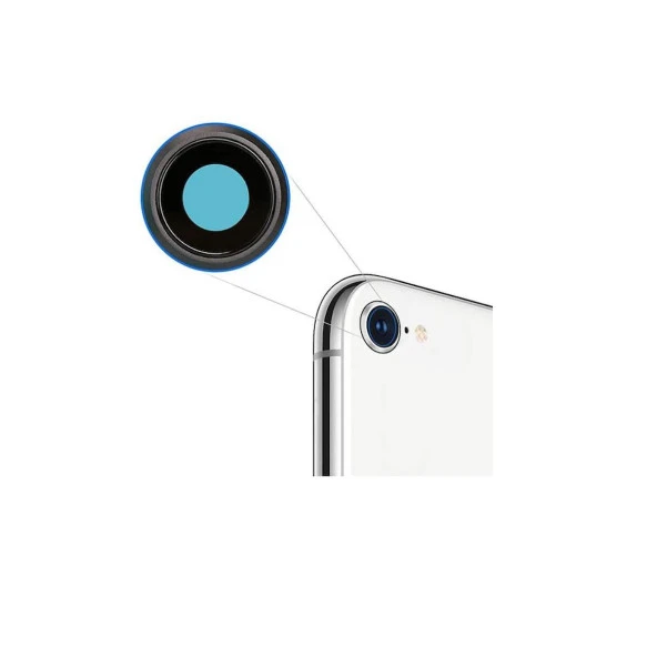 Apple iPhone SE 2020 İle Uyumlu Kamera Camı ürün görseli 1