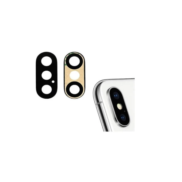 Apple iPhone XS Max İle Uyumlu Kamera Camı ürün görseli 1