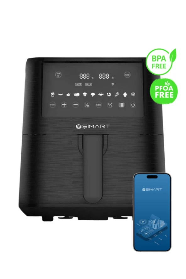 Şımart Akıllı Airfryer XXL 7.2 L Uzaktan Kontrol ürün görseli 1