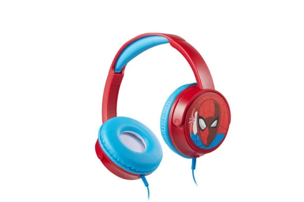 Kablolu Mikrofonlu Kulaklık Marvel Spiderman Örümcek Adam Kulaklık Lisanslı MV-6513-SP 11 ADET STİCKER İLE BİRLİKTE ürün görseli 1