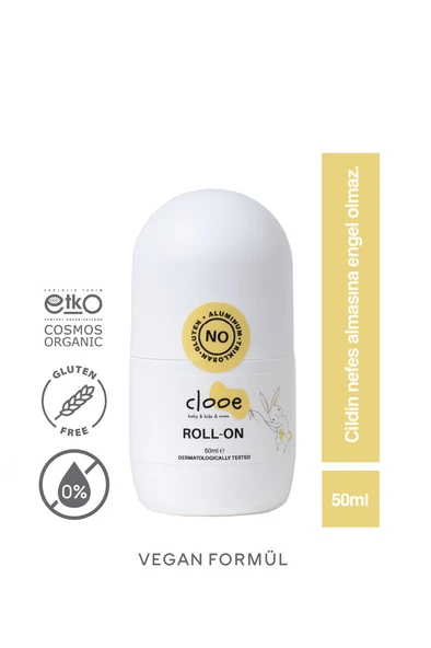 Doğal Roll On Unisex Ter Kokusu Önleyici (50ML) - Lekesiz, Fresh, Gözenek Kapatmaz ürün görseli 1