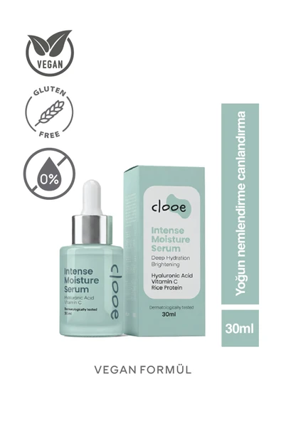 Doğal Yoğun Nem Serumu (30ML) - Gliserin, Hyaluronik Asit C Vitamini ürün görseli 1