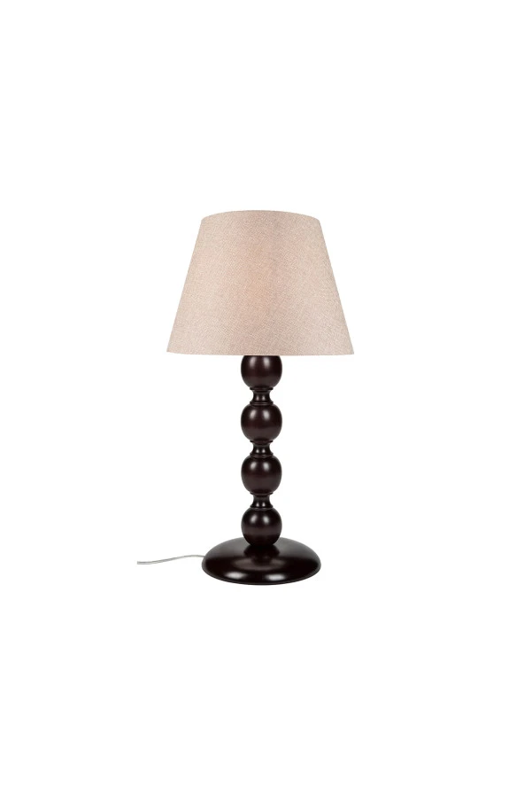 Modelight Boncuk Abajur Büyük Venge Ayak/Kum Beji Şapka Mng.1887 ürün görseli 1