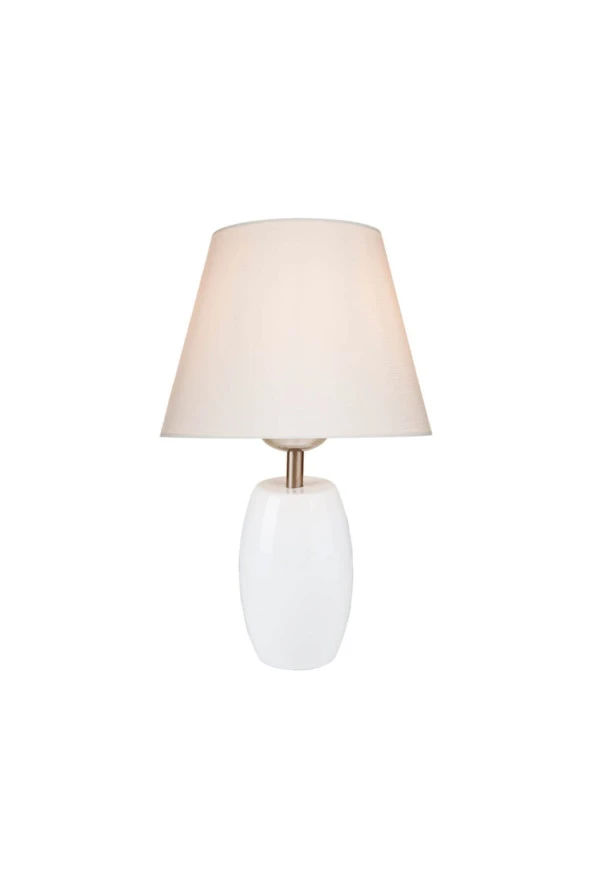 Modelight Top Abajur Beyaz Ayak / Beyaz Şapka - Resim 3