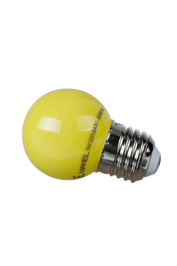 MAKEL 1w Led Gece Lambası Sarı - Resim 2