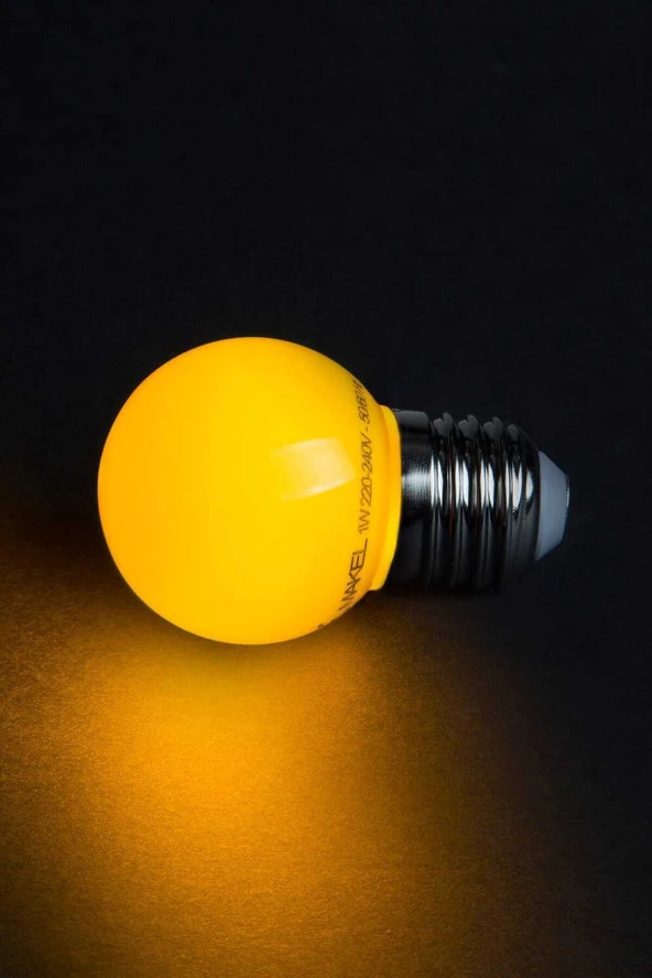 MAKEL 1w Led Gece Lambası Sarı - Resim 3