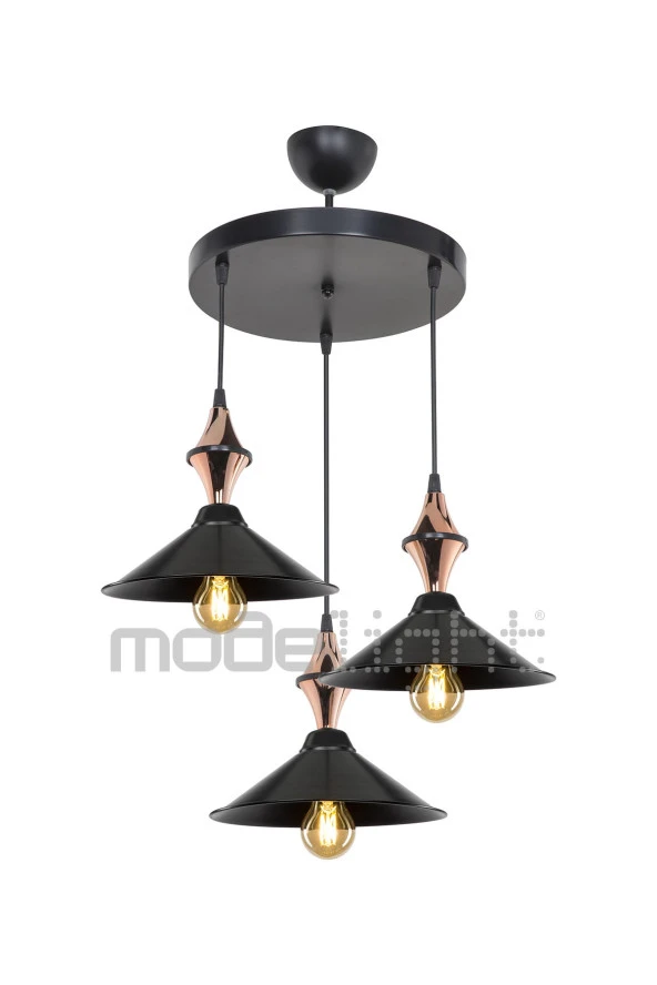 Modelight Akses Karo / Krom 3lü Maya Sarkıt ürün görseli 1