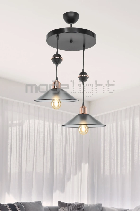 Modelight Akses Küre /karo 2li Maya Sarkıt ürün görseli 1