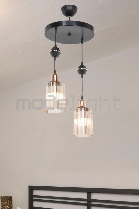 Modelight Akses Küre 2li Optik Camlı - Resim 4