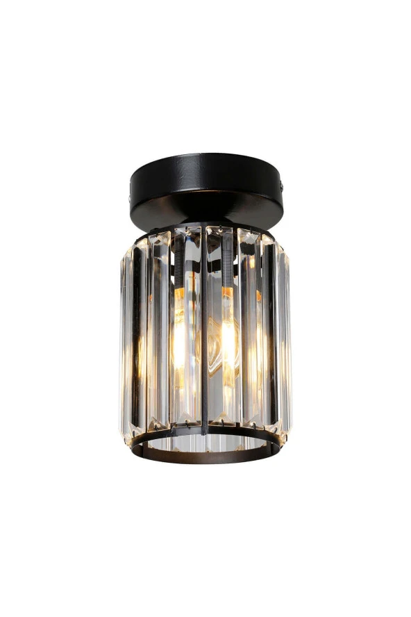 Modelight Alis Plafonyer Avize Siyah - Resim 4
