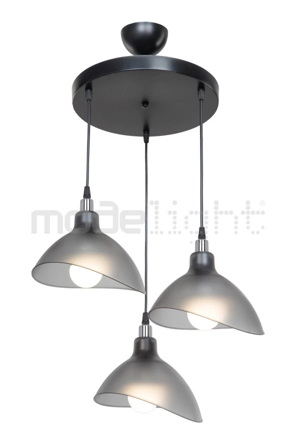 Modelight ESTA 3LÜ AVİZE FÜME SALON-OTURMA ODASI-ÇOCUK ODASI-YEMEK-YATAK ODASI--ANTRE-MUTFAK ürün görseli 1