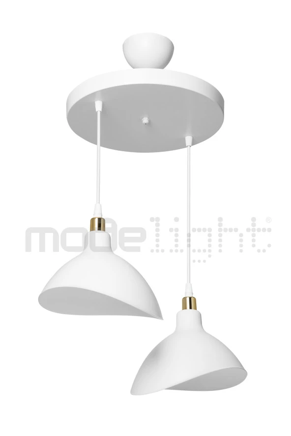 Modelight ESTA 2Lİ AVİZE BEYAZ SALON-OTURMA ODASI-ÇOCUK ODASI-YEMEK-YATAK ODASI--ANTRE-MUTFAK ürün görseli 1