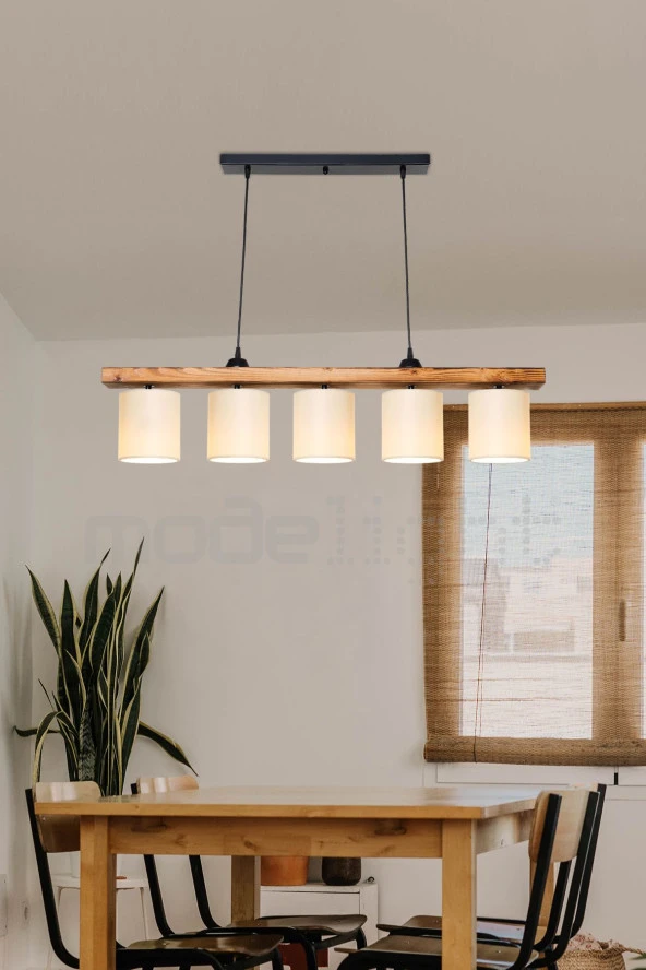 Modelight DOMİNİK 5Lİ AVİZE SALON-OTURMA-ÇOCUK-YEMEK-YATAK ODASI--ANTRE-MUTFAK ürün görseli 1