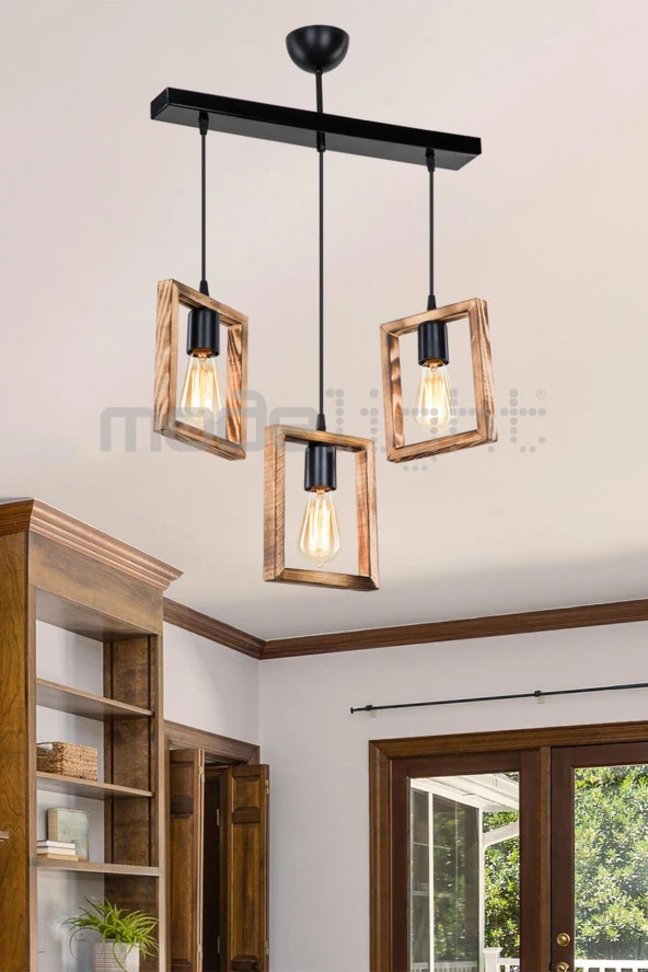 Modelight Fila 3lü Sıralı Avize - Resim 2