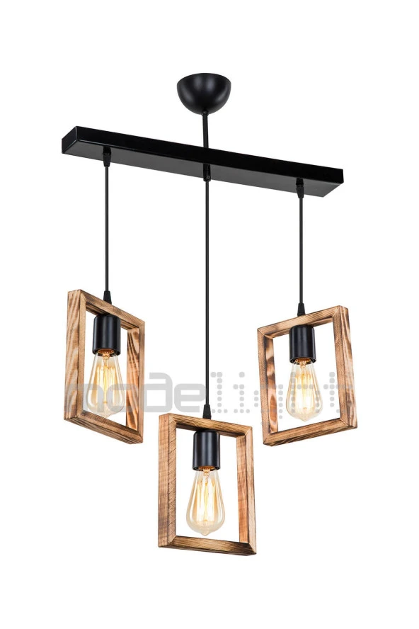 Modelight Fila 3lü Sıralı Avize - Resim 4