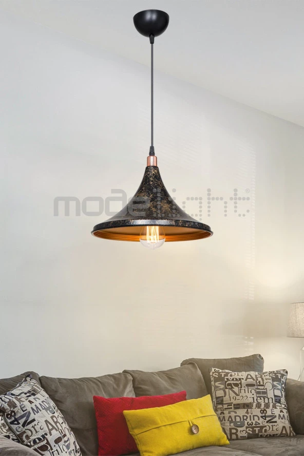 Modelight Kalyon Sarkıt Siyah - Resim 4