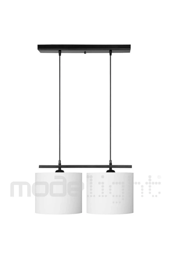 Modelight Medusa Beyaz 2li Sıralı Avize ürün görseli 1